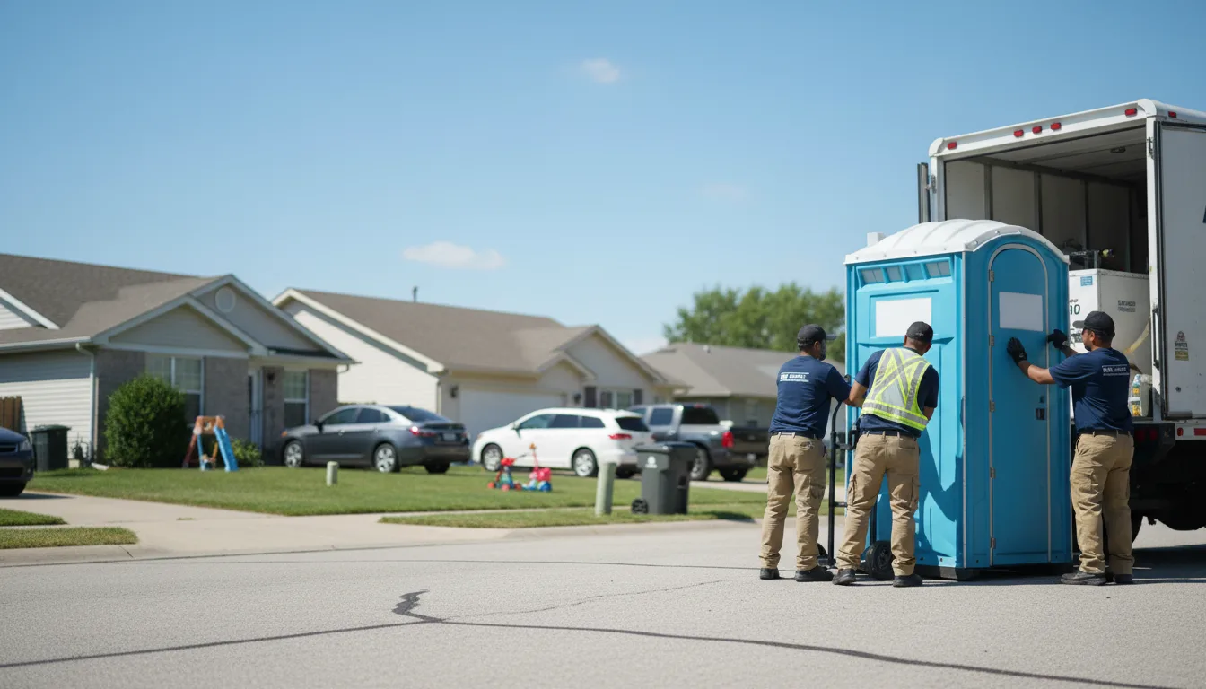 Standard Porta Potty Rentals in Des Moines, IA near me
